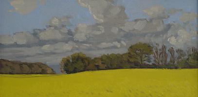 Hans-Joachim Billib Raps, 2011, OIlPlatte, 20 x 40 cm.JPG